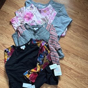 LuLaRoe Randy Tees - Floral, Striped, and Solid